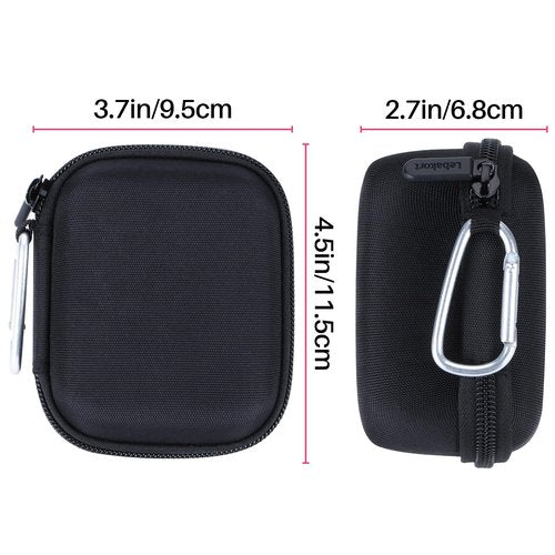 Lebakort Storage Case Compatible with Bushnell Golf Phantom 3 2 Slope/Izzo Swami KISS 2.0 Handheld Golf GPS Ragnefinder (Black Case)