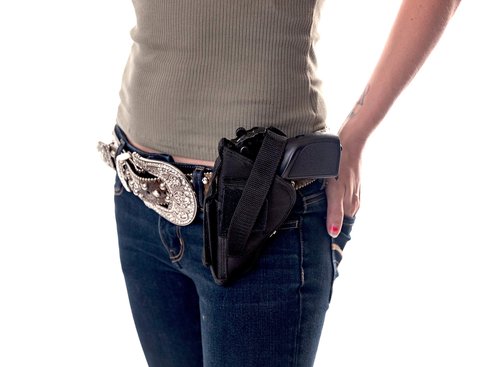Gun Holster Hip OWB FITS Taurus TX22 .22LR TH Series Remington 1911 R1 3.5" BRL KAHR Baby Eagle III S/Compact 9MM 3.85" BRL 40 S&W 3.93" BRL S9 W/Laser P9 W/Laser 3.5" BRL 5