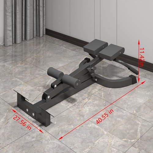 Roman Chair - Adjustable and Foldable Roman Stool, Suitable for Home Gyms, Can Bear 260 Pounds