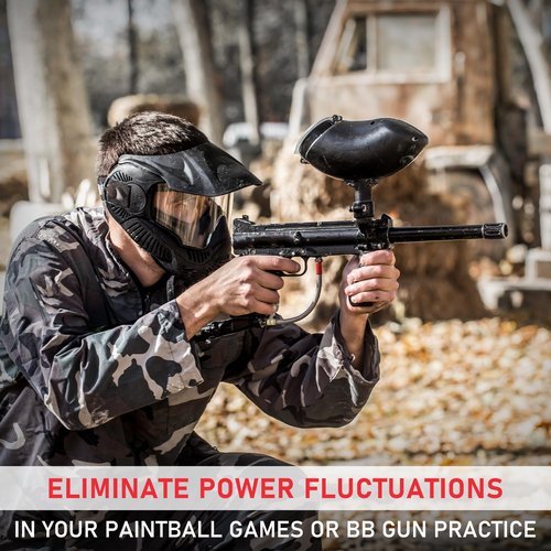 88 Gram CO2 Cartridges, M16 x 1.5 Threaded,High-Grade CO2 Cylinder CO2 Cartridges for Paintball Guns,Pellet Guns, BB Guns and Airsoft Guns (88g-2PCS)