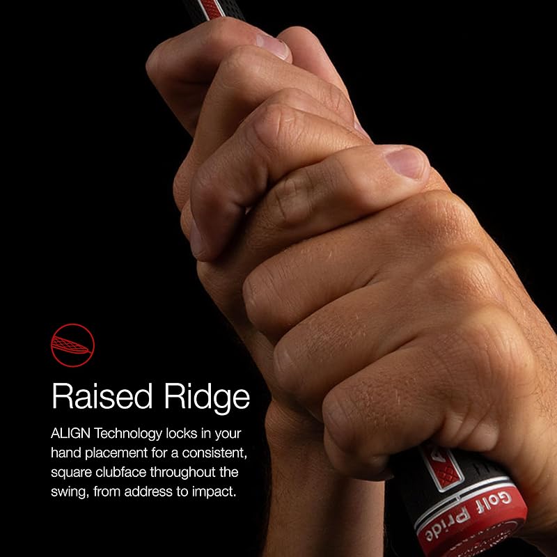 Golf Pride Tour Velvet ALIGN Golf Grip, Midsize & Standard - Variation: Standard+3-Pack