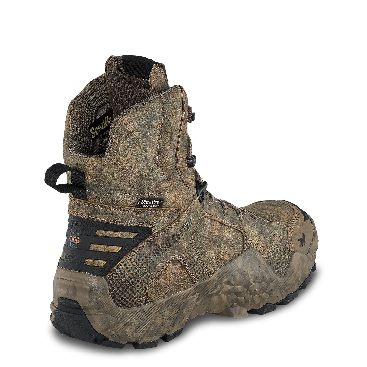 Irish Setter, VaprTrek, Men’s, 8", Waterproof, Hunting Boot, Earth Field Camo, 10.5 D (Medium)