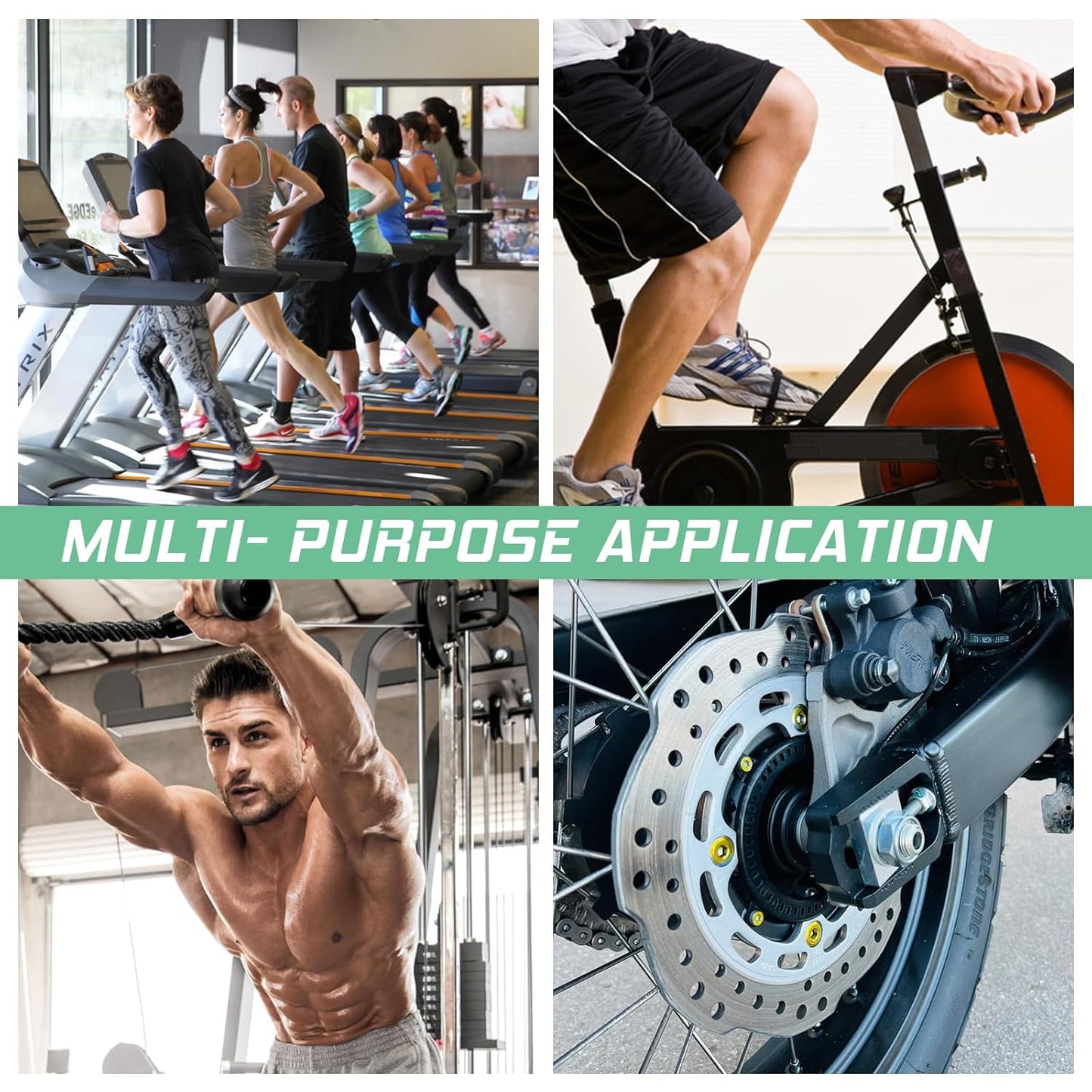 100% Silicone Treadmill Lubricant for Belt, 4 Oz Treadmill Oil Belt Lubricant, Reduce Friction Lubricant with Tubes and 5 Cloths for Nearly All Types of Treadmills (1)