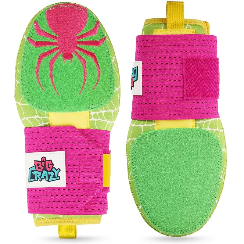 Big Crazy Sliding Mitt for Youth & Adults - Spider Embroidered Sliding Mitt (Ages 12+)