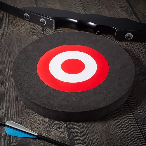 Sumind Round EVA Foam Arrow Target Portable Archery Arrow Moving Hunting Practice Target Lightweight Crossbow Shooting Practice Accessories for Backyard Indoor Outdoor