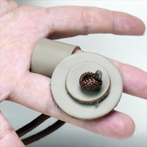 Leather Shepherd Strap Handmade Umbrella Rope Shepherd Strap Thrower Stone Old Style Slingshot