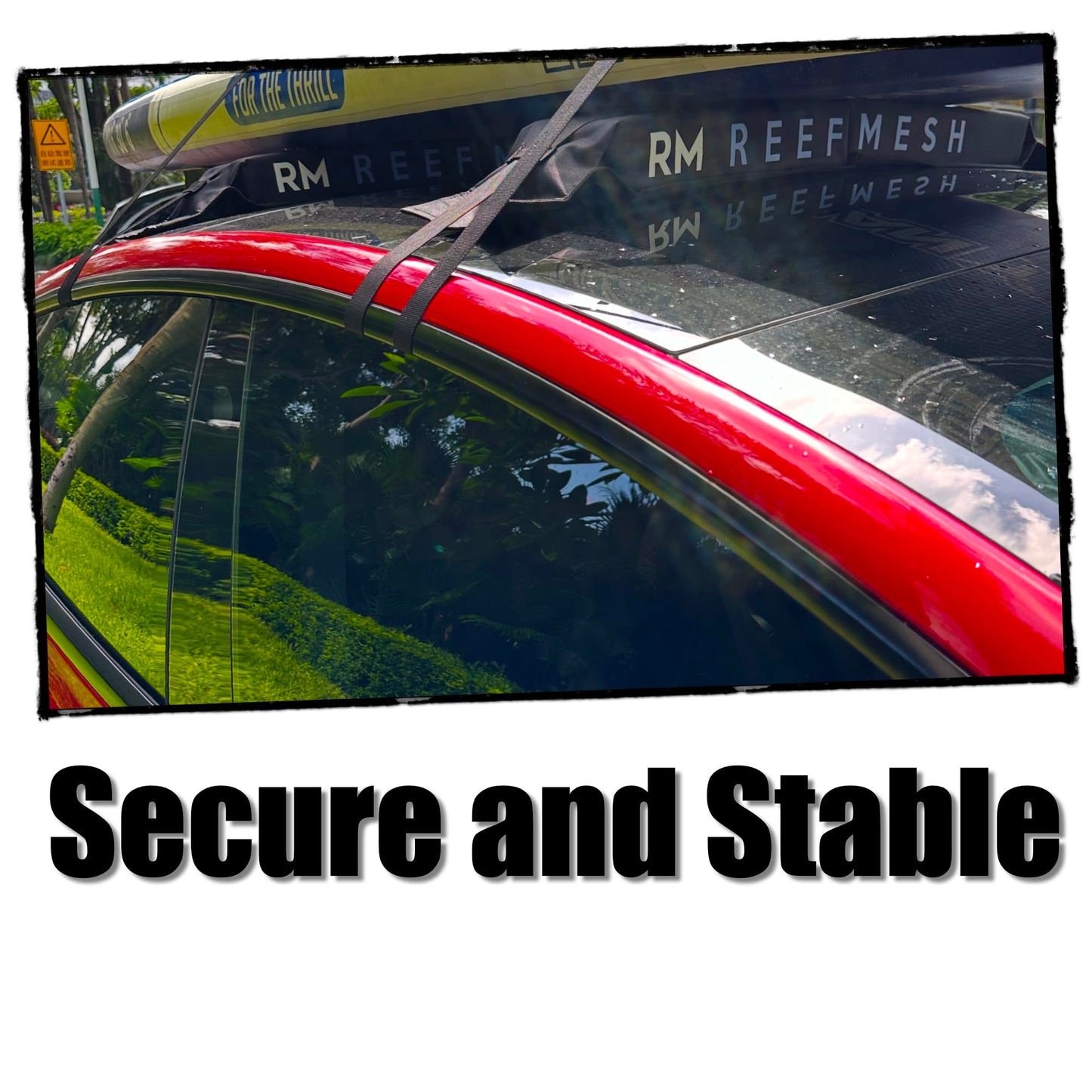 Universal Soft Roof Rack Pads for Kayak, SUP, Canoe & Surfboard