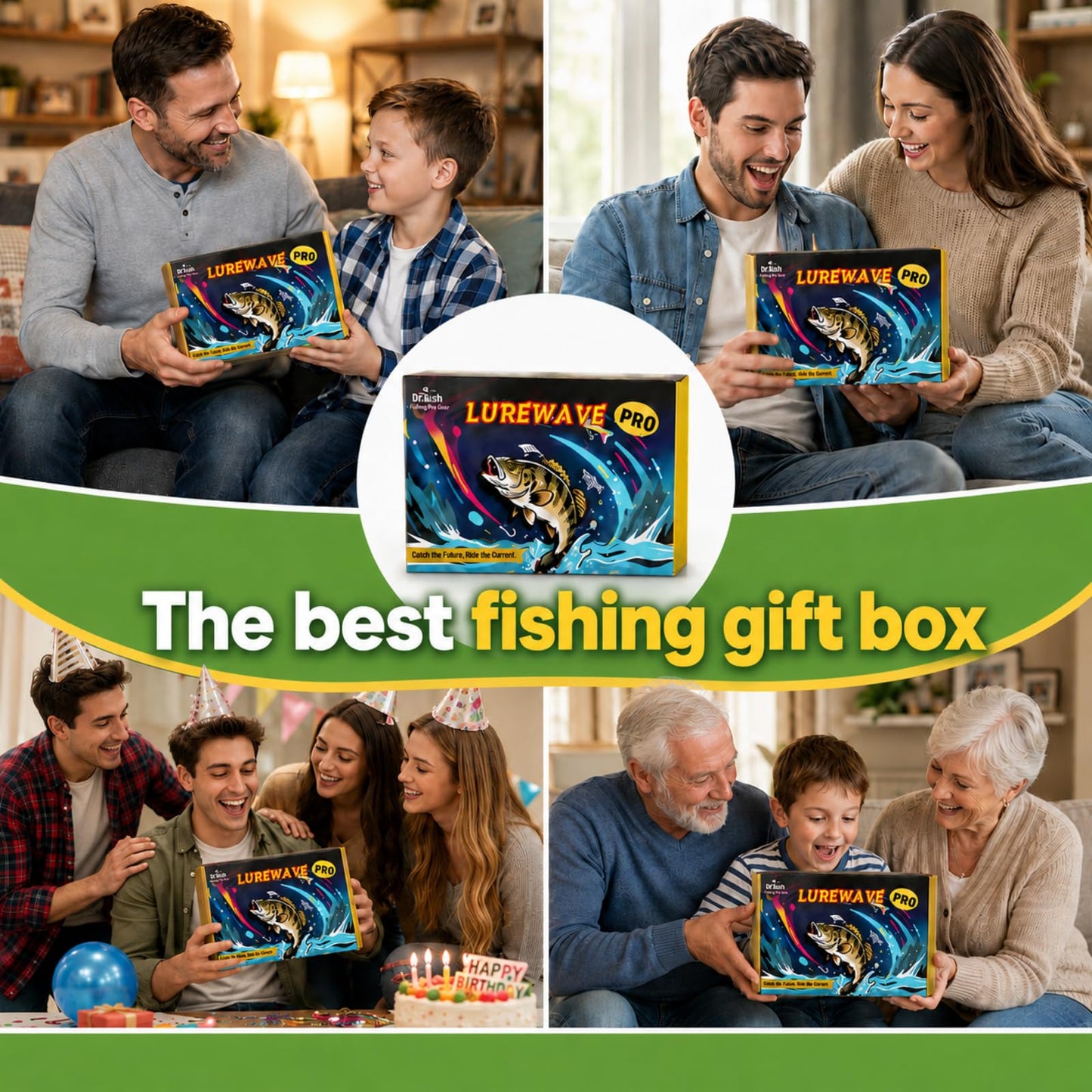 BRAIRIA Mystery Tackle Box - 8/10pcs Freshwater Lures for Bass, Mystery Fishing Box for Anglers