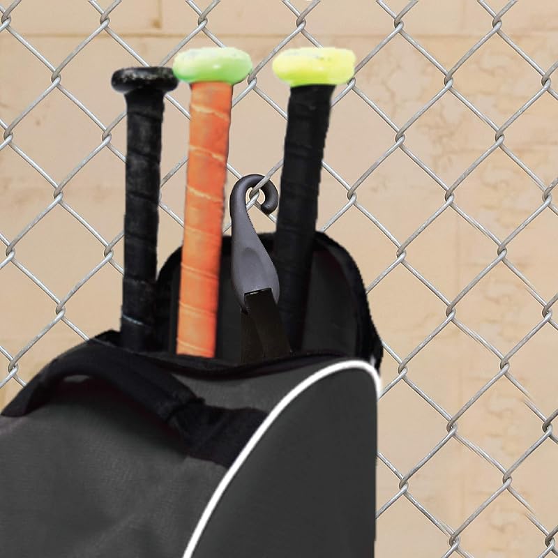 Athletico Rolling Baseball Bag - Wheeled Bat Bag for Baseball, TBall, Softball (Black variant)