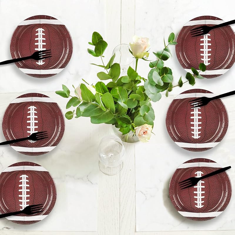Football Paper Plates 7