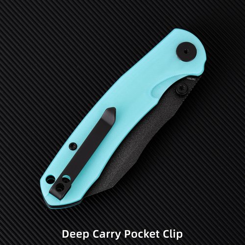 WIXCO Pocket Knife Folding Knife, Tactical Survival Knife G10 Handle,for Outdoor, Survival, Hunting and Camping, Great Gifts for Men Women