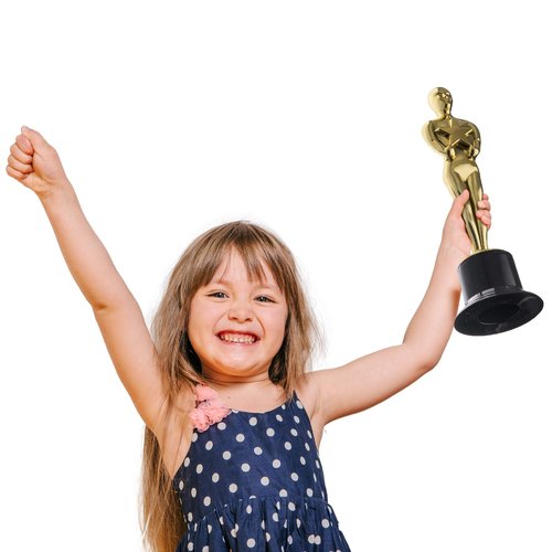 PREXTEX Prextrex Trophy Award - Perfect Awards and Trophies for Kids & Adult Award Parties, Small Trophy Cup for Recognition, Trophies for Adults, Ideal Kids Trophy for Competitions and Events