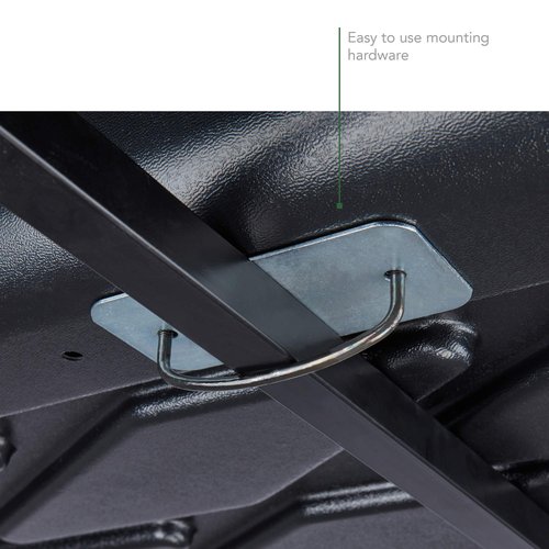 SportRack Vista XL Rear Opening Cargo Box,Black