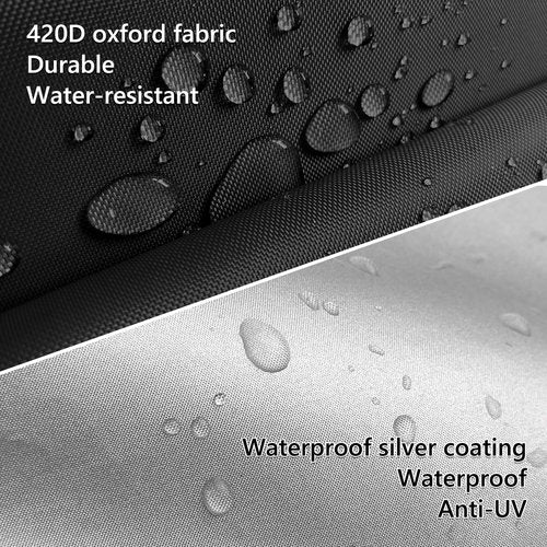 MUTUSHI Rowing Machine Cover Concept 2 Rower Accessories Waterproof Dustproof Fitness Equipment Cover Fit for Concept 2 Rowing Machine 95" L x 24" W x 40" H Black