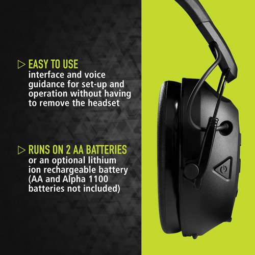 Peltor Sport Tac 500, Black, One Size