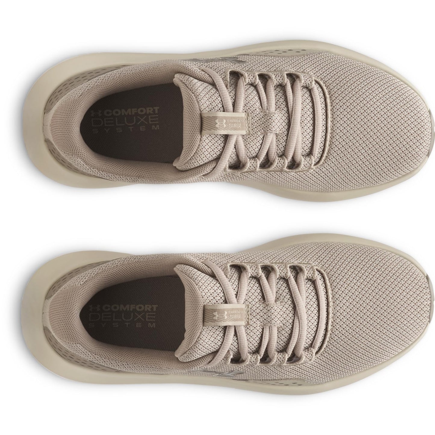 Under Armour Men's Charged Surge 4, (203) Timberwolf Taupe/Taupe Dusk/Taupe Dusk, 12, US