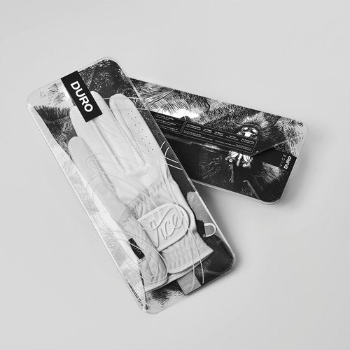 Vice Duro Golf Glove, White (Large)