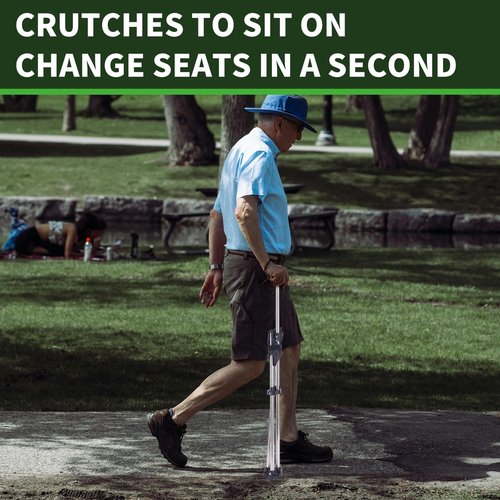 Cane with seat,Walking Stick,Foldable Chair,Hiking Stick,Camping,Hiking,Walking Cane Chair,Walking Stick with seat,Seatable Crutch Stool,Stick Chair