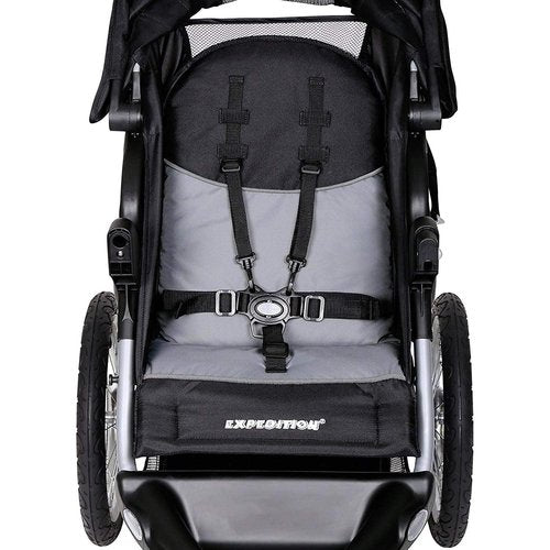 Baby Trend Expedition® Jogger Travel System with EZ Flex-Loc® Infant Car Seat, Millenium White