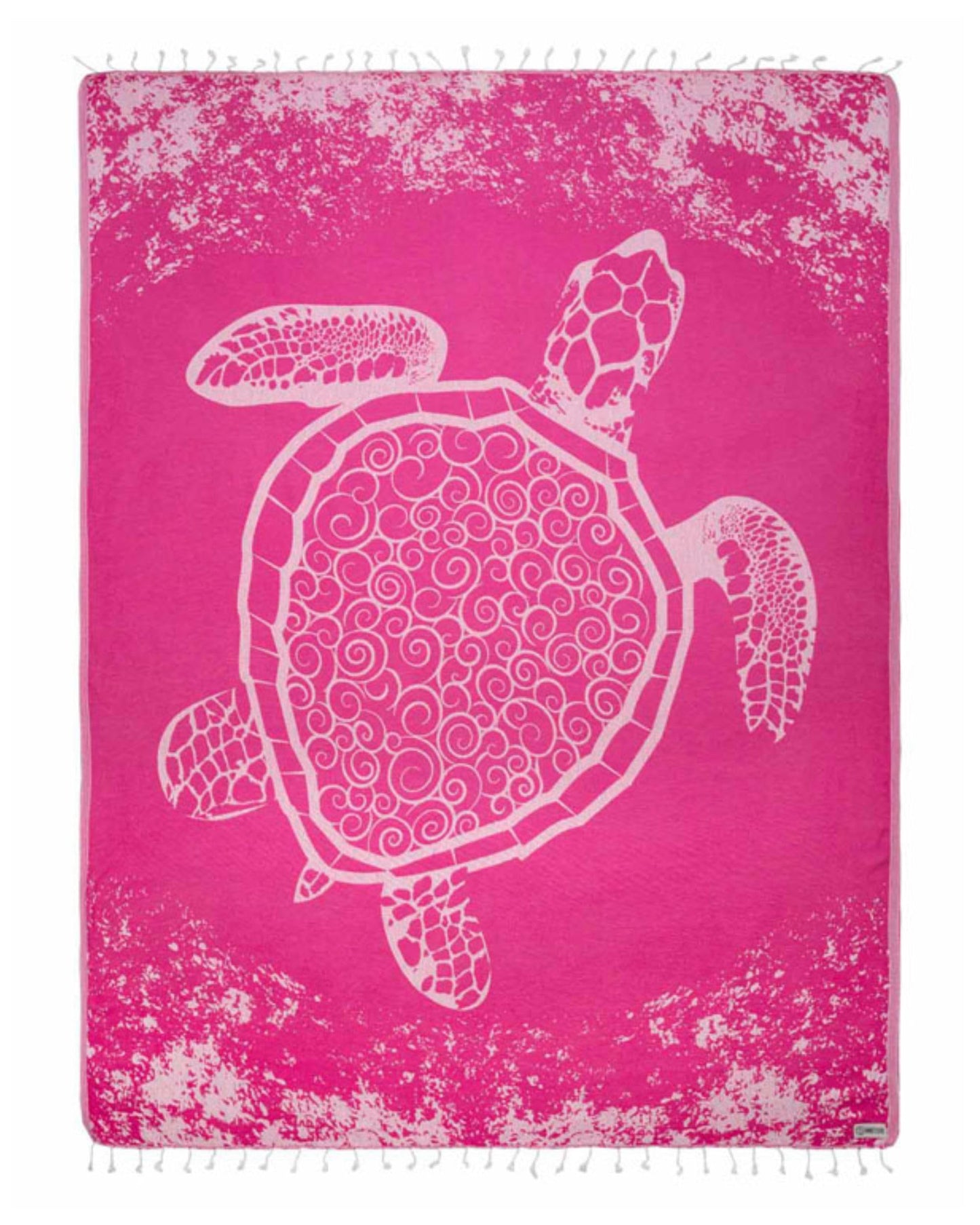 Sand Cloud Turkish Beach Towel - Sand Resistant - 100% Organic Turkish Cotton Yarn - Quick Dry Towel for Beach, Picnic, Blanket or Bath - As Seen on Shark Tank - Marine Life (Bohemianster)