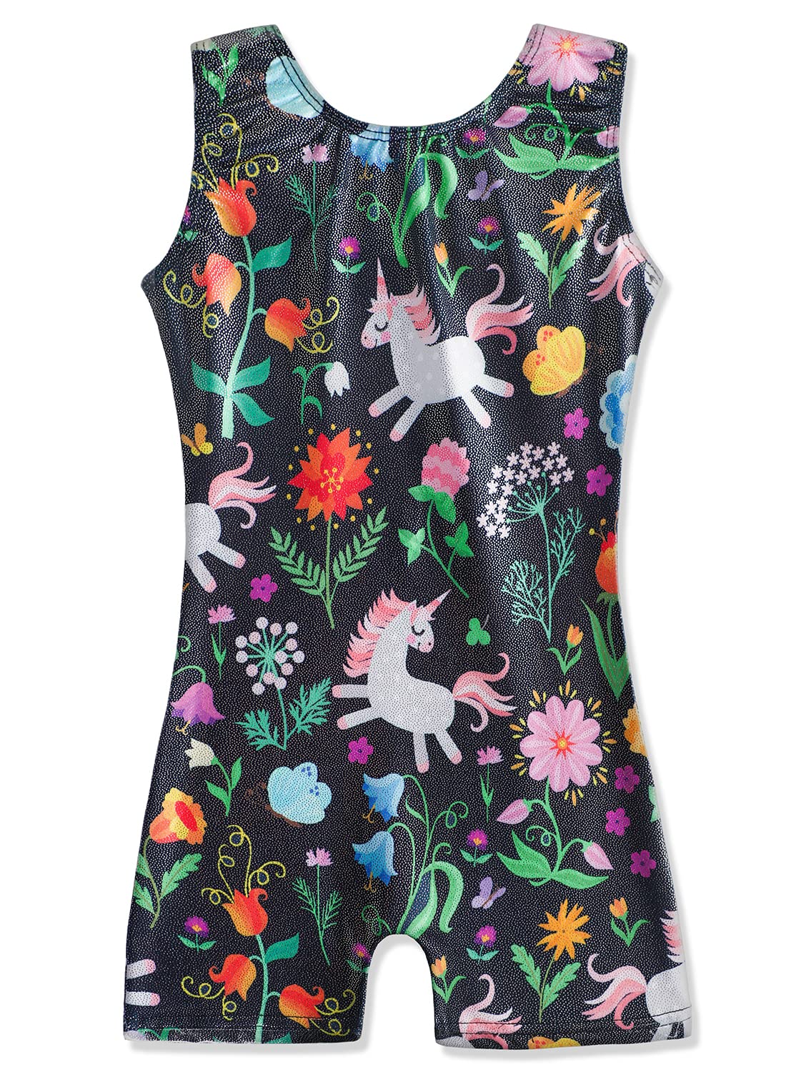 HOZIY Leotards for Toddlers Girls Gymnastics Baby Kids Leo Floral Unicorn Flower Black Tumbling Outfits Bodysuits Gimnasia 2t 3t 2-3t Sparkle Biketards Sparkle