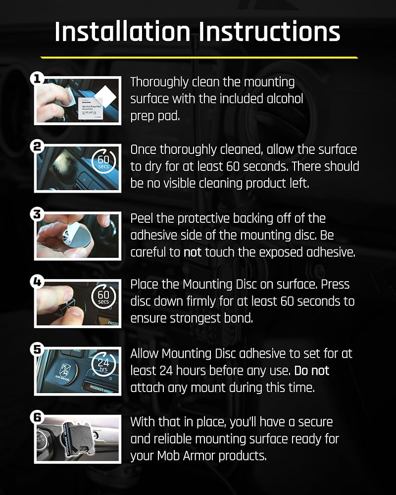 Magnetic Radio Mount Kit for Off-Road Handheld Radios