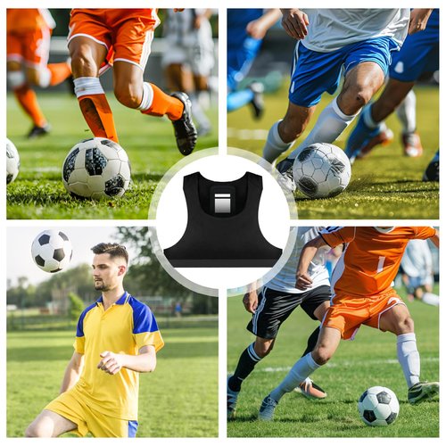 Soccer Training Equipment, Spandex Soccer Training Trackers Vest with GPS, Breathable Flexible Fit Soccer Trackers for Men Women Football Size M Soccer Trackers Soccer Training Soccer Equipment Socce