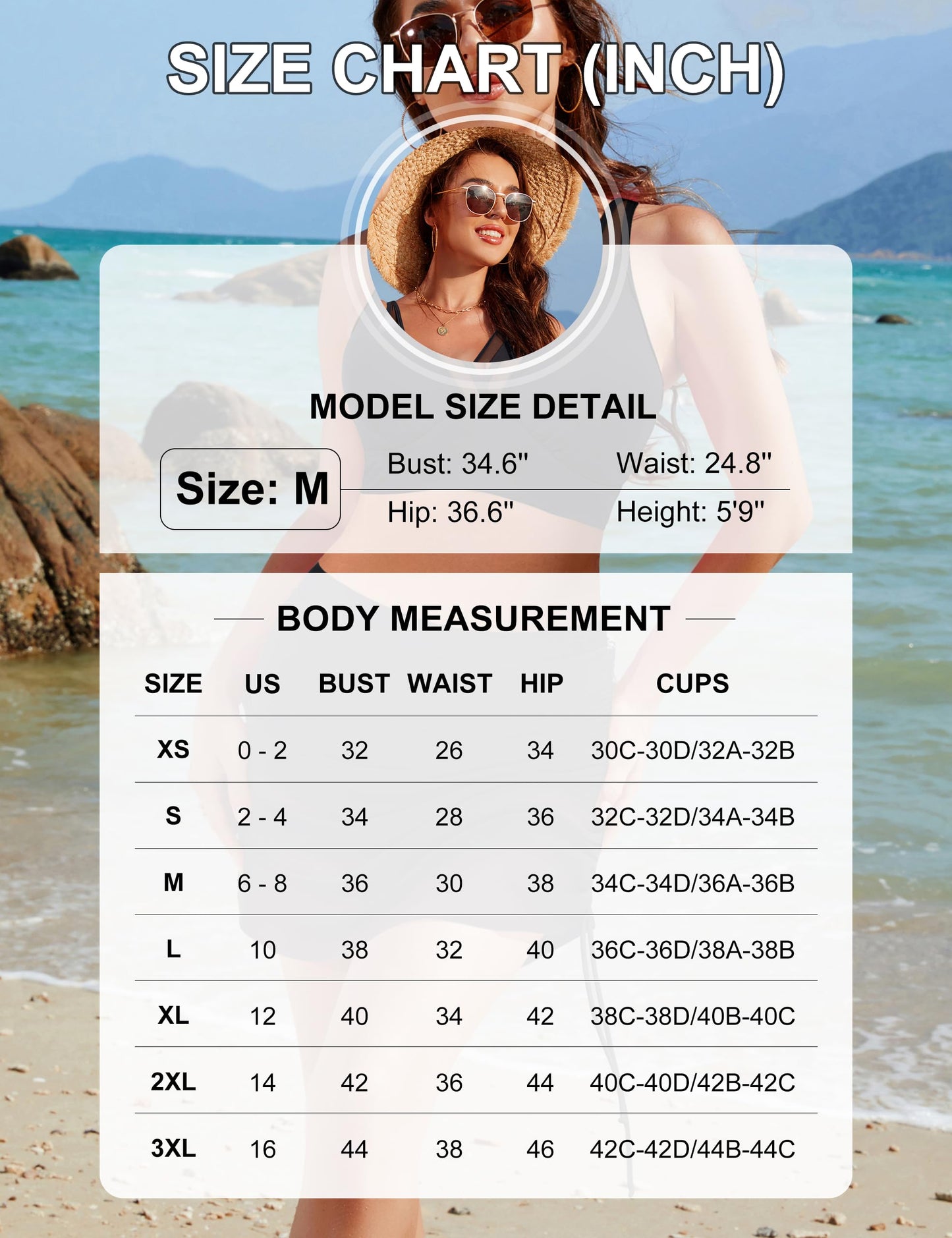 Blooming Jelly Womens Swim Dress High Waisted Bikini Sets Tummy Control Swimsuits Slimming Bathing Suit (M, Blue Green)