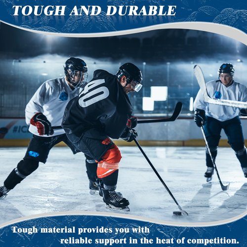 Golden Sport Clear Hockey Tape, Hockey Tape Multipurpose, Clear, 10 Pack - for Socks and Gear, Easy to Stretch and Tear