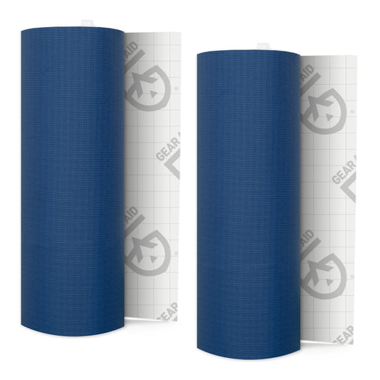 GEAR AID Tenacious Tape 3" x 20" Nylon Fabric Repair, Blue, 2 Rolls
