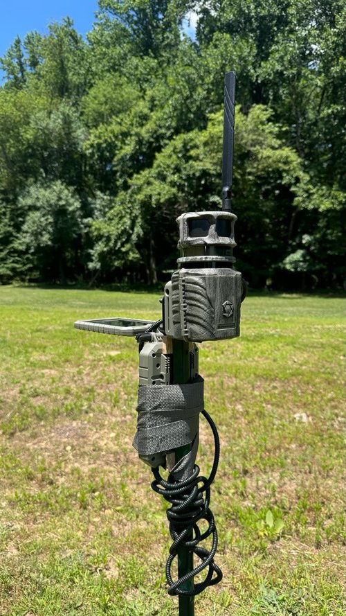Stealth Cam Revolver 36MP Photo 1080P HD Video at 30 FPS 0.4 Sec Trigger Speed 360-Degree Panoramic View Built-in GPS Hunting Cellular Trail Camera, Verizon and AT&T
