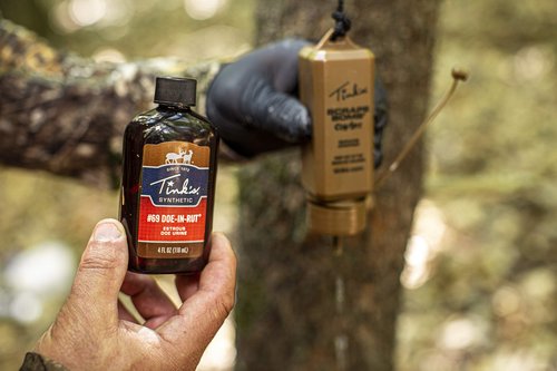 Tink's Power Scrape Starter|4 Oz Bottle|Hunting Accessories,Mock Scrape Starter for Natural or Mock Scrapes|Invader Synthetic Buck Scent Lure,Deer Scents + Attractants for Breeding Season,Brown