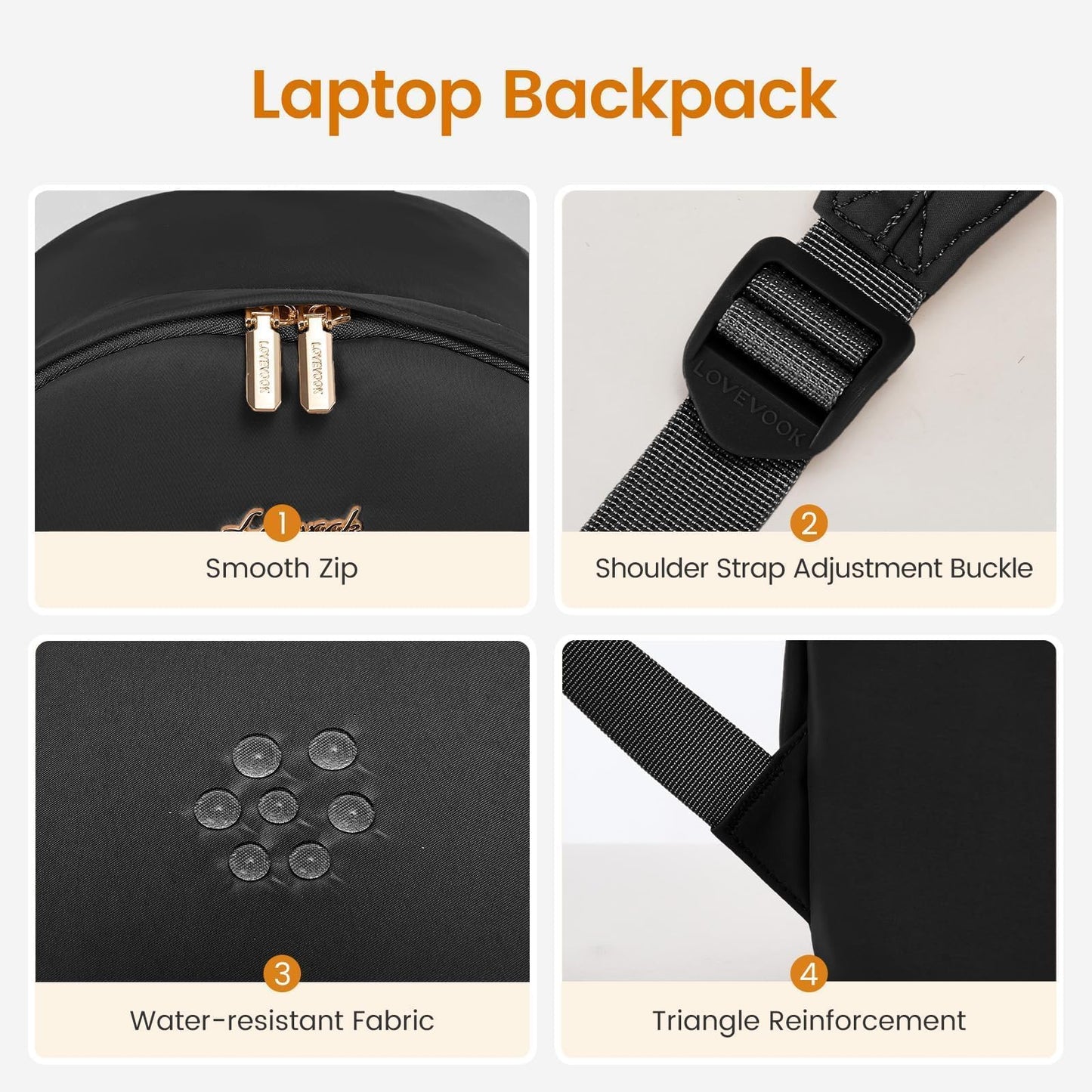 LOVEVOOK Mini Backpack Purse for Women, Small Puffer Lightweight Backpack, Casual Daily Daypack Purse for Women, back pack with Anti-theft Pocket for Travel-Black