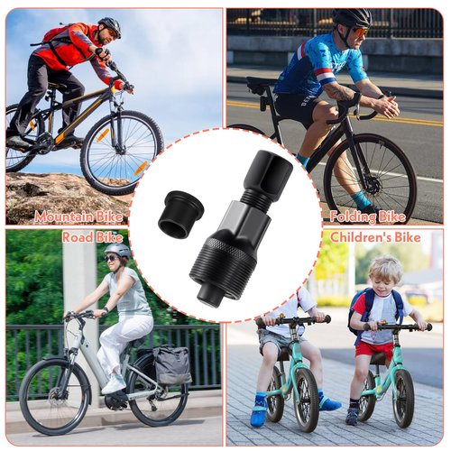 HJZHII Crank Puller, Bike Crank Removal Tool Bicycle Crankset Arm Puller Compact Square Cranks Extractor Removing Cycling Power Pulley Tool for Bicycle Repair & Maintenance