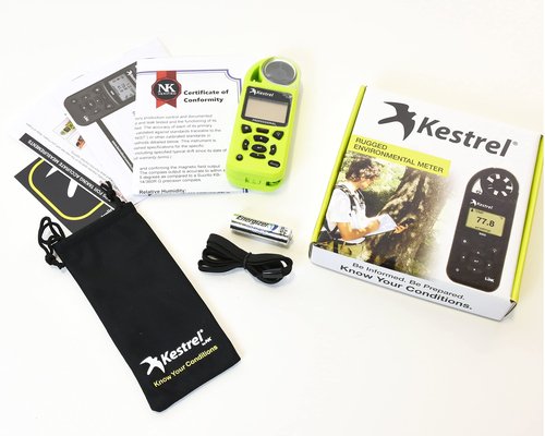 Kestrel 5200 Professional Environmental Meter Non-LiNK, HiViz Green