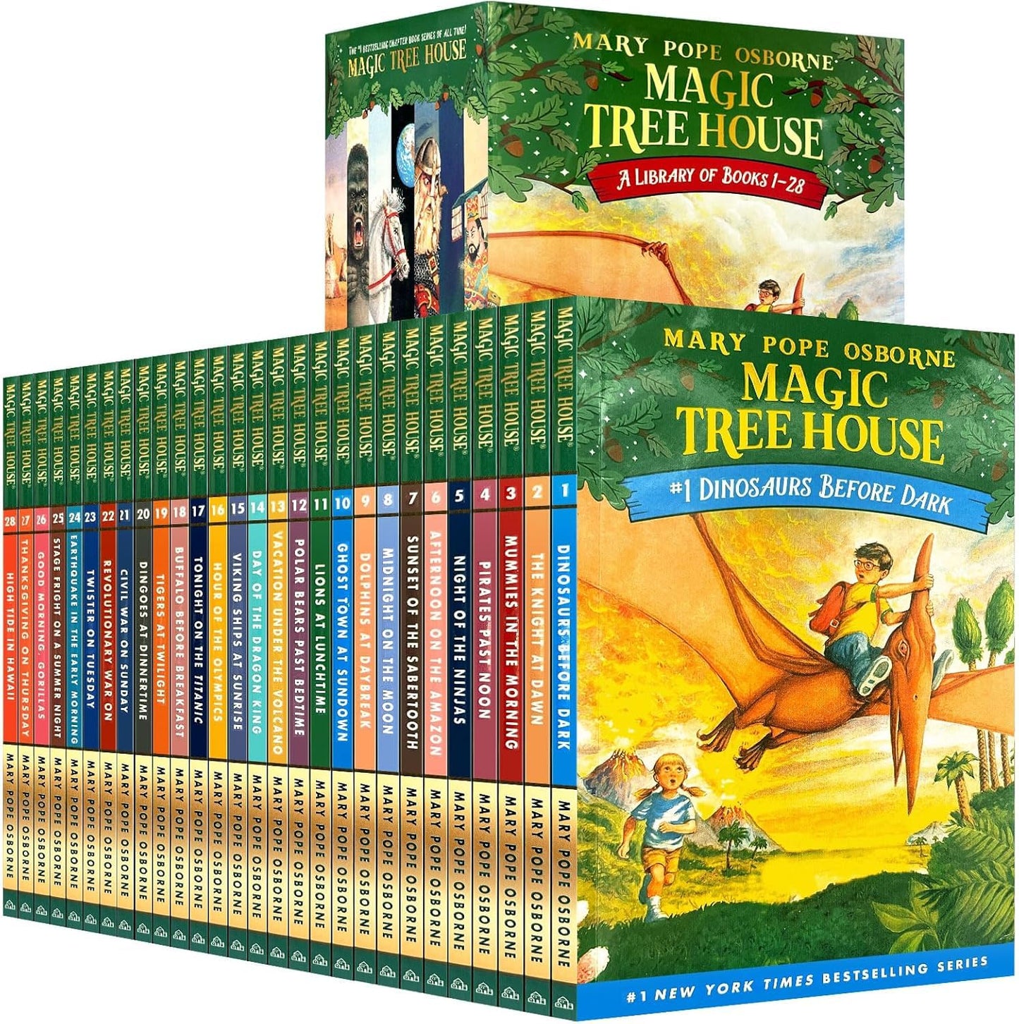 HyHDEN Magiic Tree House Complete Books 1-28 Complete Box Set