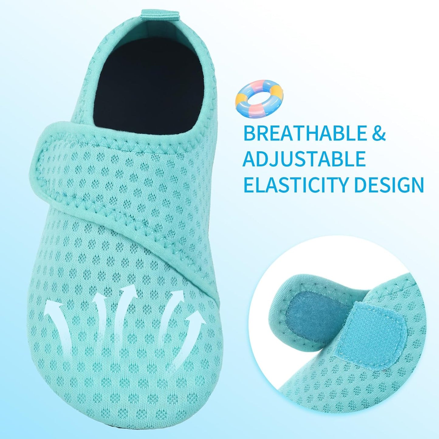 Kids Boys Girls Toddler Water Shoes,Beach Swim Non Slip Quick Dry,Barefoot Sports Aqua Socks Fast Dry for Sports Outdoor