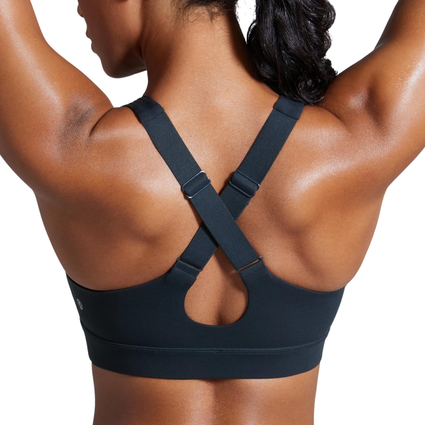 CRZ YOGA Butterbreeze Cross Back Sports Bras True Navy Medium