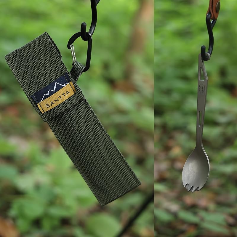SANTTA Titanium 3-in-1 Spork – Spoon, Fork & Bottle Opener (Variation: 3-IN-1 SPORK)