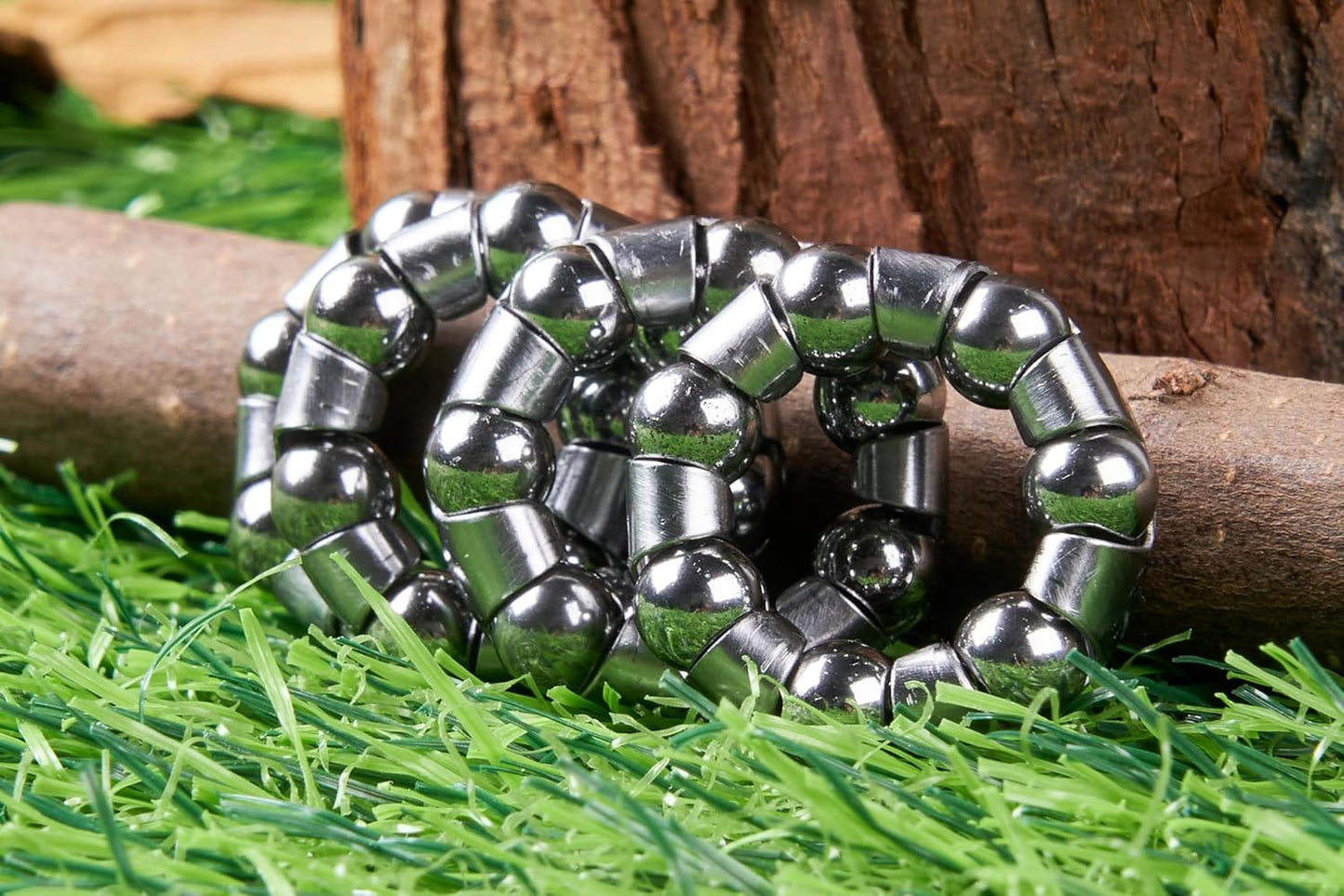 10 PCS Bike Ball Bearings Fit for Front and Rear Hub Wheel,Bearing's OD=1",ID=0.55",Ball Bearing Fixed Cage for Bicycles,1/4”×7 Balls (10)