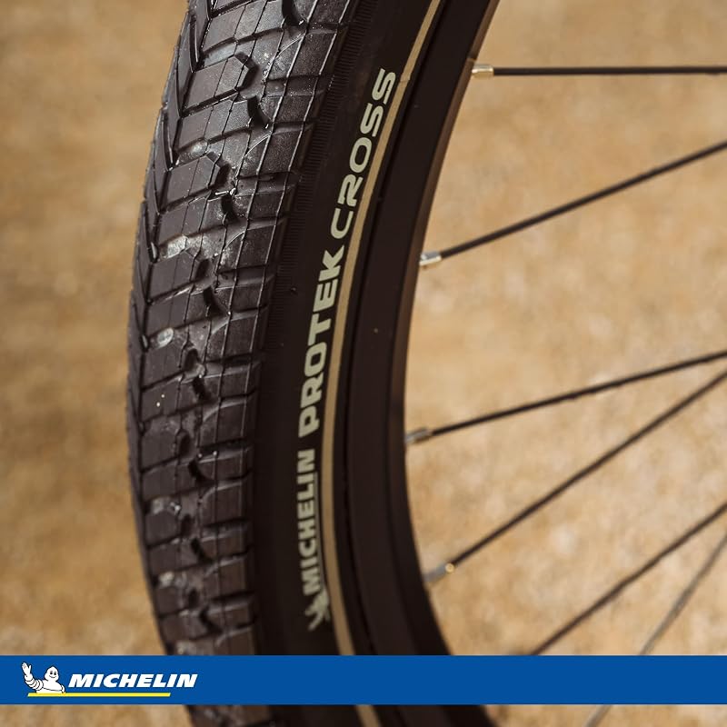 Michelin Protek Cross Tire 700x32C - All-Terrain, Anti-Puncture, Reinforced