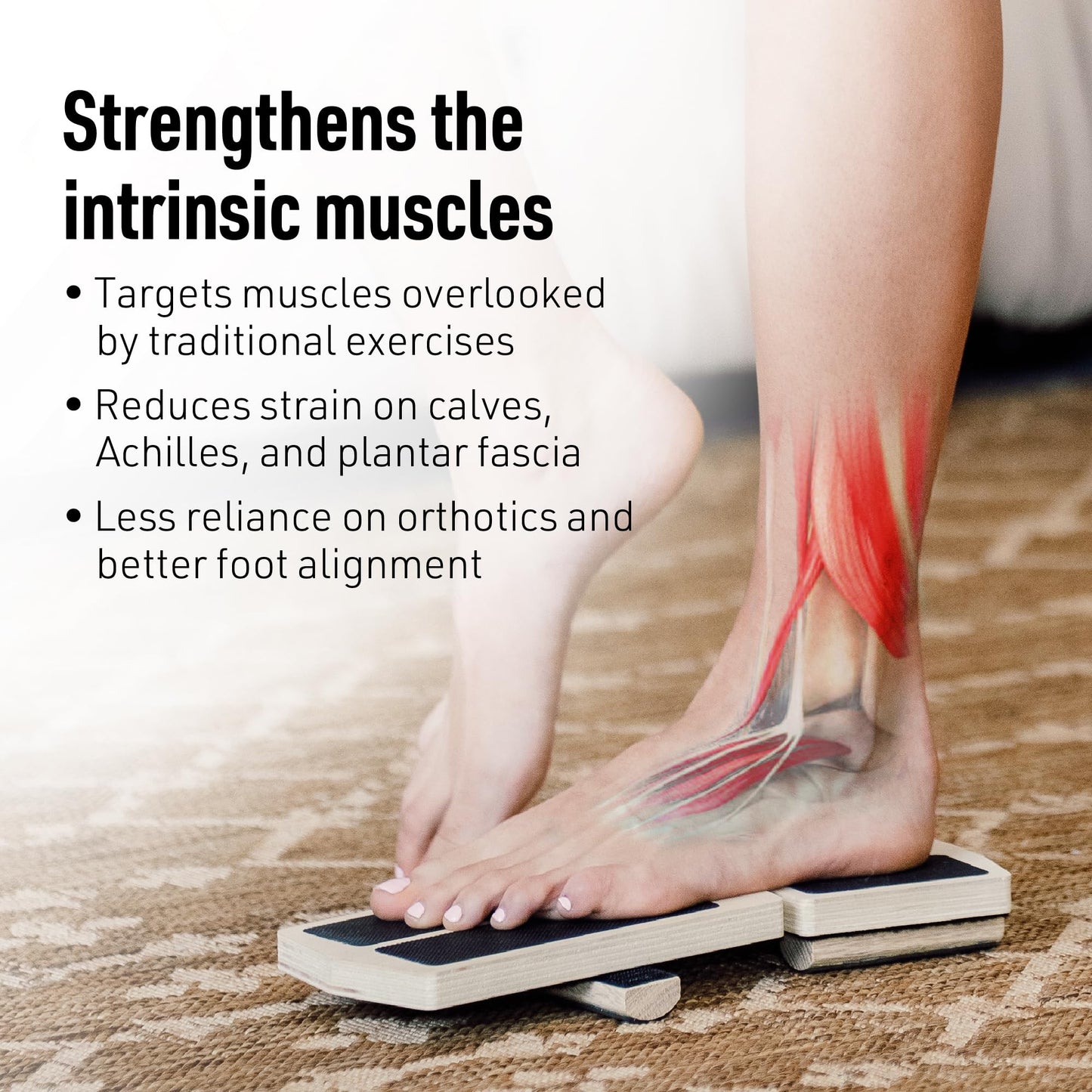 SIDEKICK AxisBoard Rehab & Training System | Balance Board & Physical Therapy Manual for Foot and Ankle Rehab | Recover from Sprains, Plantar Fasciitis, Achilles Pain