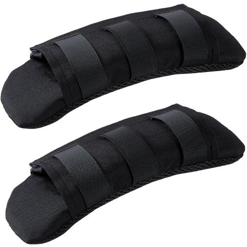 TEHOKARM 2 Pack Tactical Shoulder Strap Pads Vest Shoulder Strap Pads Backpack Strap Pads Fit 3'' Sling Bags Shoulder Straps (Black)