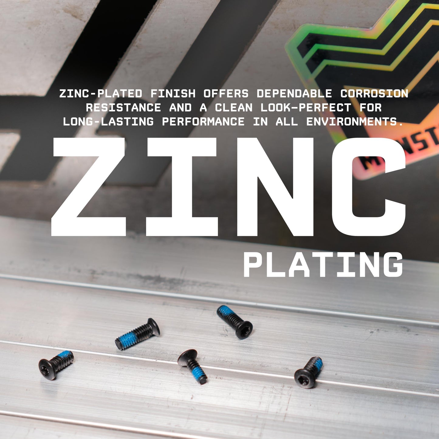 Monstrum Red Dot Screws for RMSc / 407K/507K | M3, M4, and #6-32 | Compatible with Glock 43X/48 MOS/Hellcat OSP with Plate/Sig P365/XL/S&W Smith and Wesson M&P 5.7/22 Magnum/Shield Plus/Equalizer