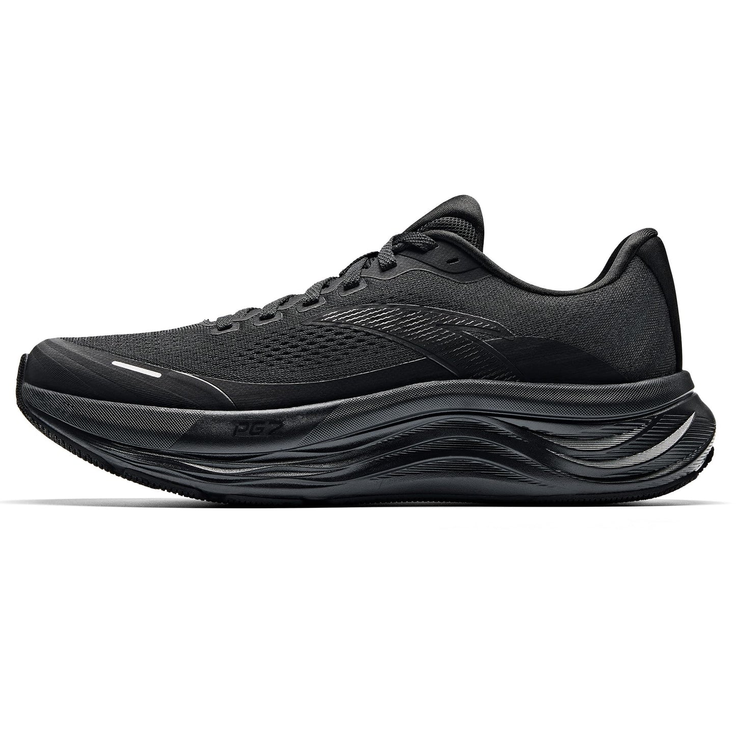 ANTA Men’s PG7 Running Shoes Cushioning Comfortable Breathable Athletic Workout Gym Cross Trainer Sports Sneakers, Black, 11.5