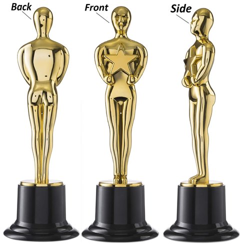 PREXTEX Prextrex Trophy Award - Perfect Awards and Trophies for Kids & Adult Award Parties, Small Trophy Cup for Recognition, Trophies for Adults, Ideal Kids Trophy for Competitions and Events