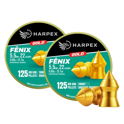 Fenix Gold Airgun Pellets .22 Caliber 13.1gr(0.85g) Pointed - 250ct