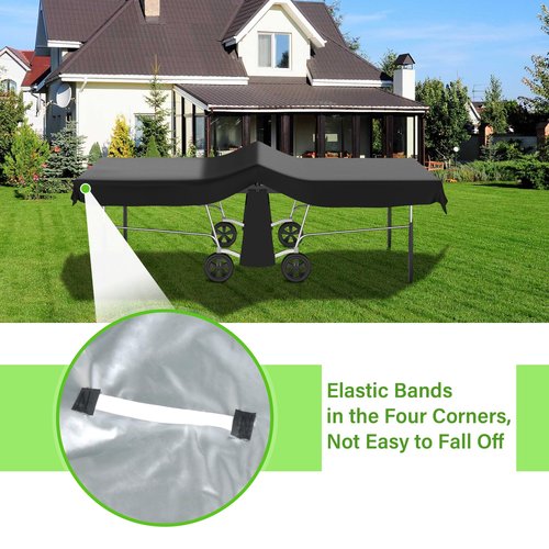 Ping Pong Table Cover for Universal 9x5 FT Tables, Waterproof Ping Pong Table Cover for Outdoor & Indoor