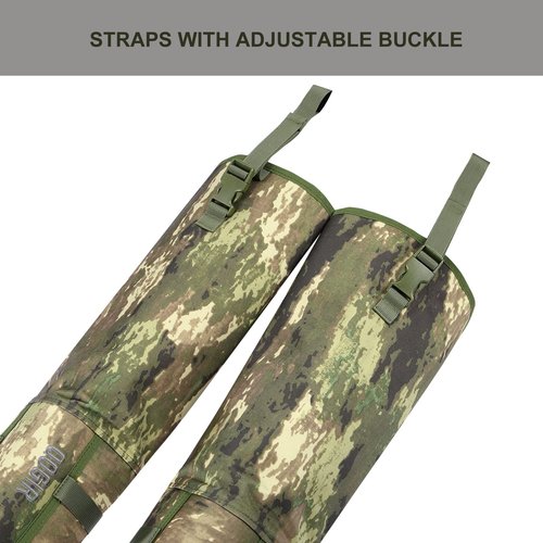 HUNTARMOR Snake Guard Gaiter Chaps: Total Protection Snake Chaps, Ankle to Thigh Snake FP Chap, Hunting Gear with Full Protection for Legs from Snake Bites & Briar Thorns & Brush