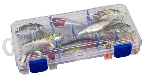 Flambeau Outdoors 3003 Tuff Tainer, Fishing Tackle Tray Box, Includes [9] Zerust Dividers, 18 Compartments